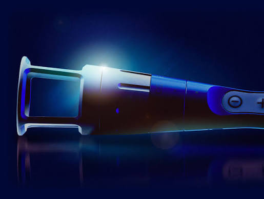 EmVital handpiece — targeted 1064 nm laser applicator